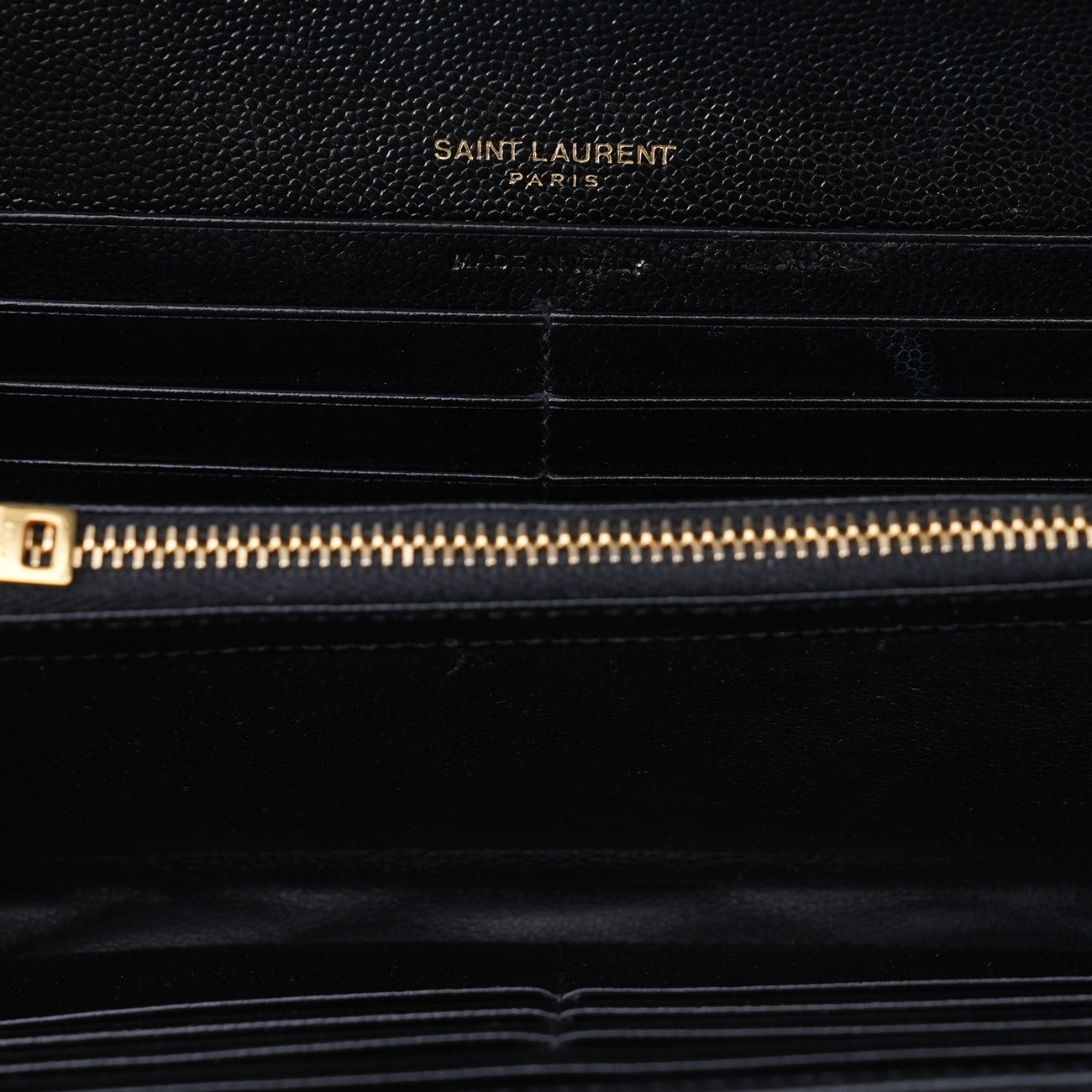 YVES SAINT LAURENT(USED)생로랑 372264 모노그램 장지갑